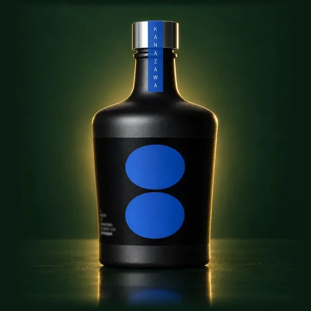 Alembic Gin HACHIBAN GUNJO STRENGTHのボトル（イメージ）