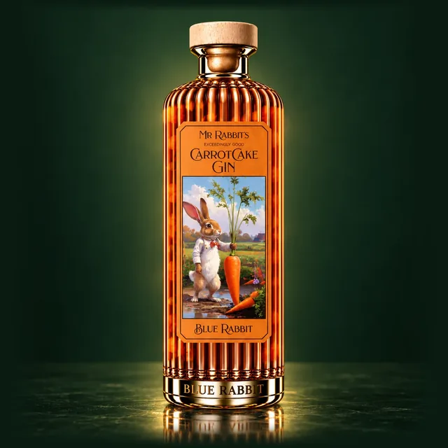 Carrot Cake Ginのボトル（イメージ）
