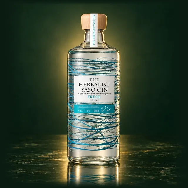 THE HERBALIST YASO GIN FRESHのボトル（イメージ）