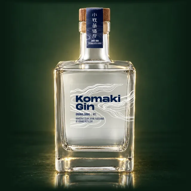 Komaki Ginのボトル（イメージ）