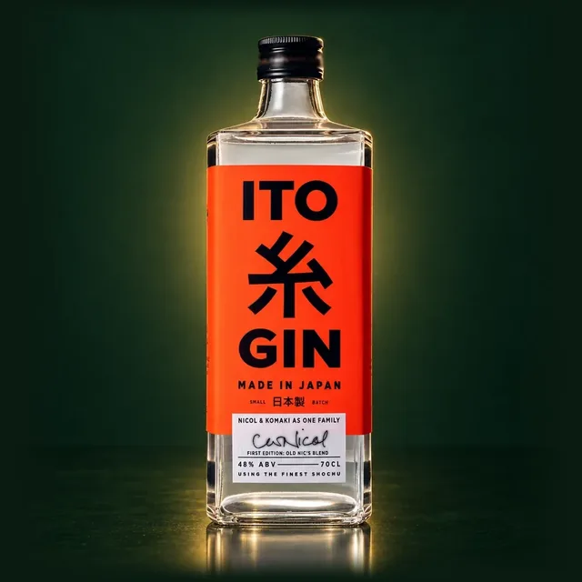 ITO GIN（糸ジン）のボトル（イメージ）