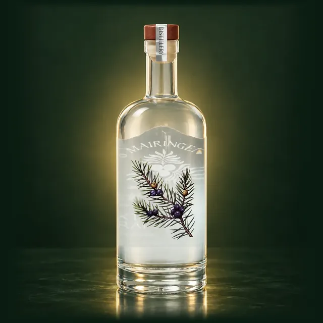 MAIRINGEN EXTRA FRESH CRAFT GIN 2024のボトル(イメージ)
