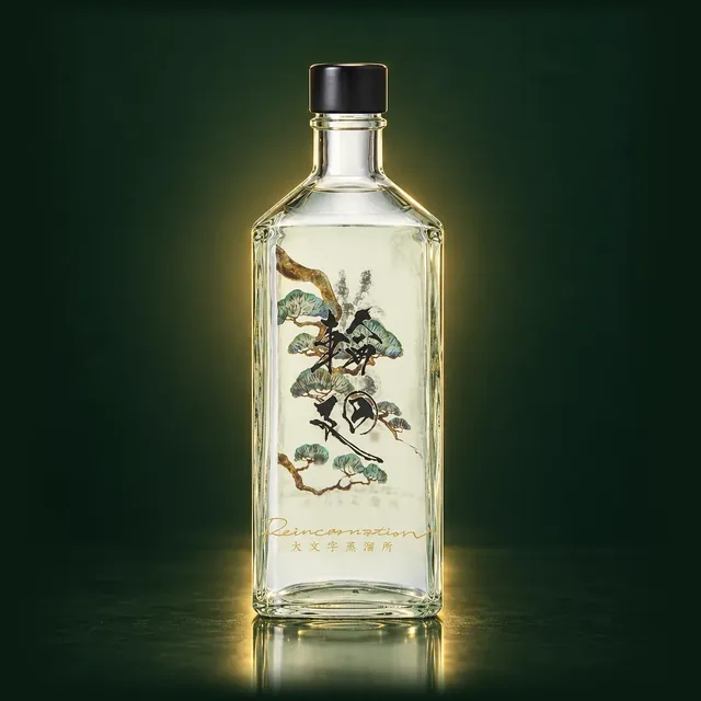 京都ジン 輪廻 The Originのボトル（イメージ）