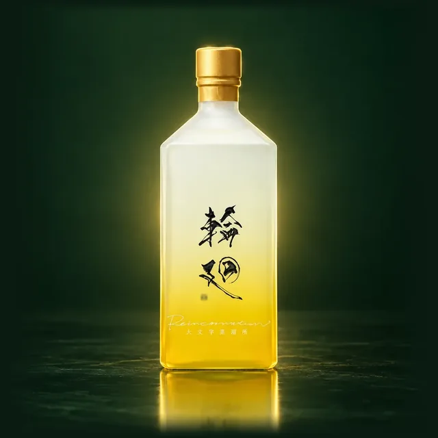 京都ジン 輪廻 Old Tom MIKEのボトル（イメージ）