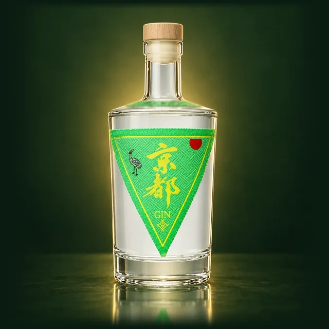 京都ジンのボトル(イメージ)