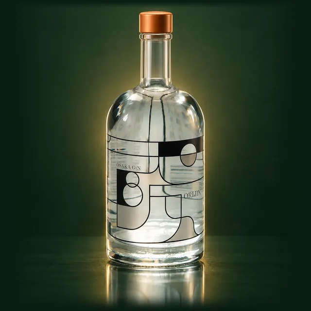 OSAKA GIN ORIJINのボトル（イメージ）