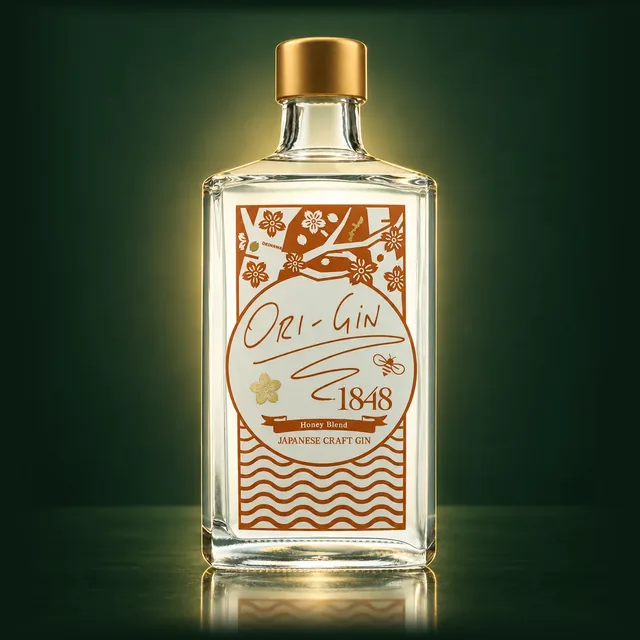 ORI-GiN 1848 Honey Blendのボトル(イメージ)