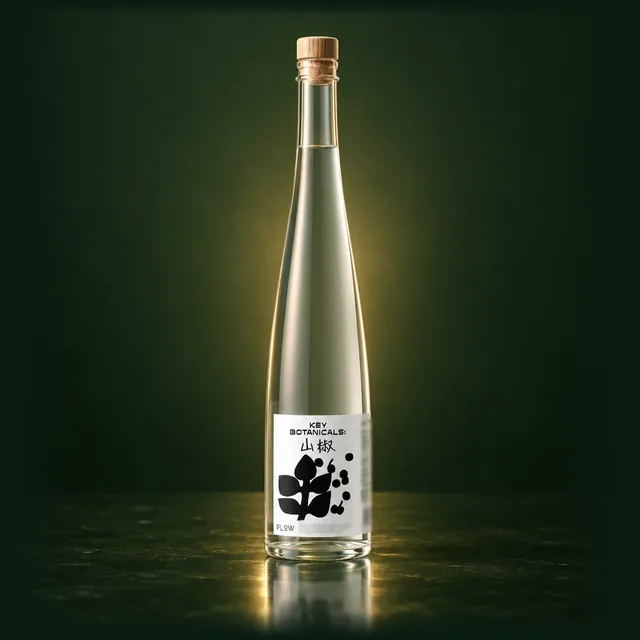 037 SANSHO Ginのボトル（イメージ）