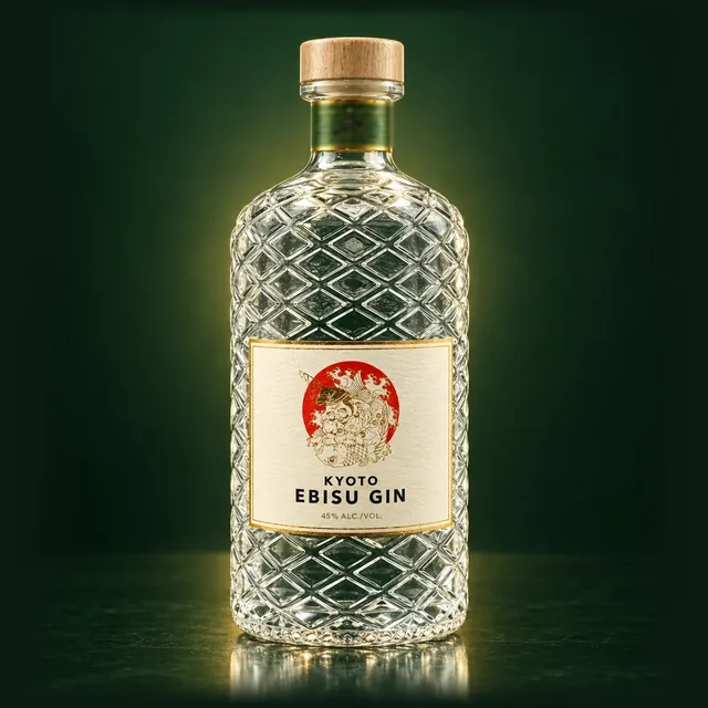 KYOTO EBISU GINのボトル（イメージ）