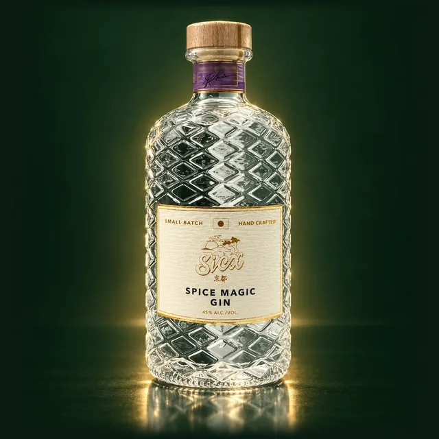 SiCX KYOTO SPICE MAGIC GINのボトル（イメージ）
