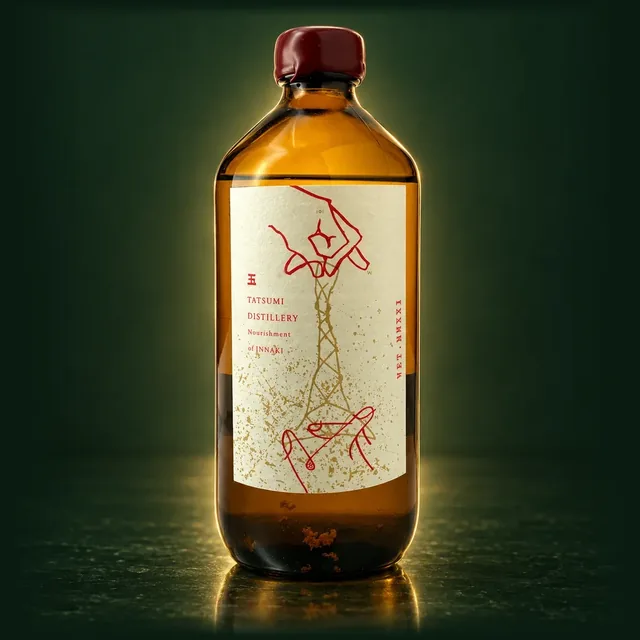 WET.MMXXI GINのボトル（イメージ）