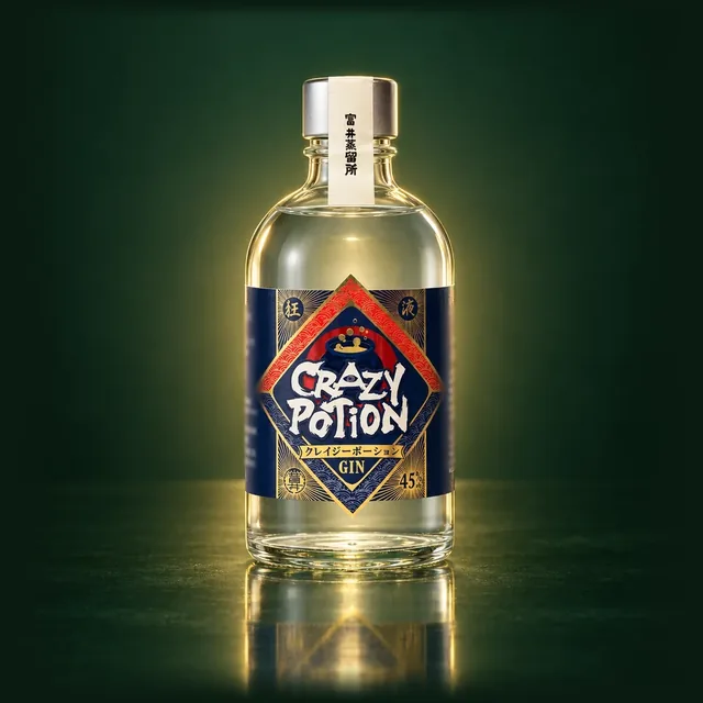 Crazy Potion Ginのボトル（イメージ）