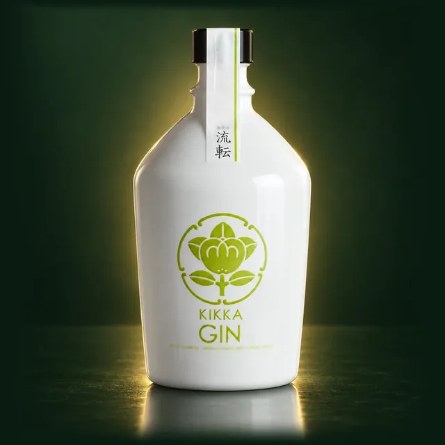 橘花 KIKKA GIN 流転（ルテン）のボトル（イメージ）